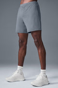 7" Conquer React Performance Short - Steel Grey