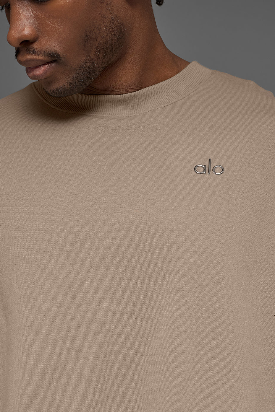 Accolade Crew Neck Pullover - Gravel