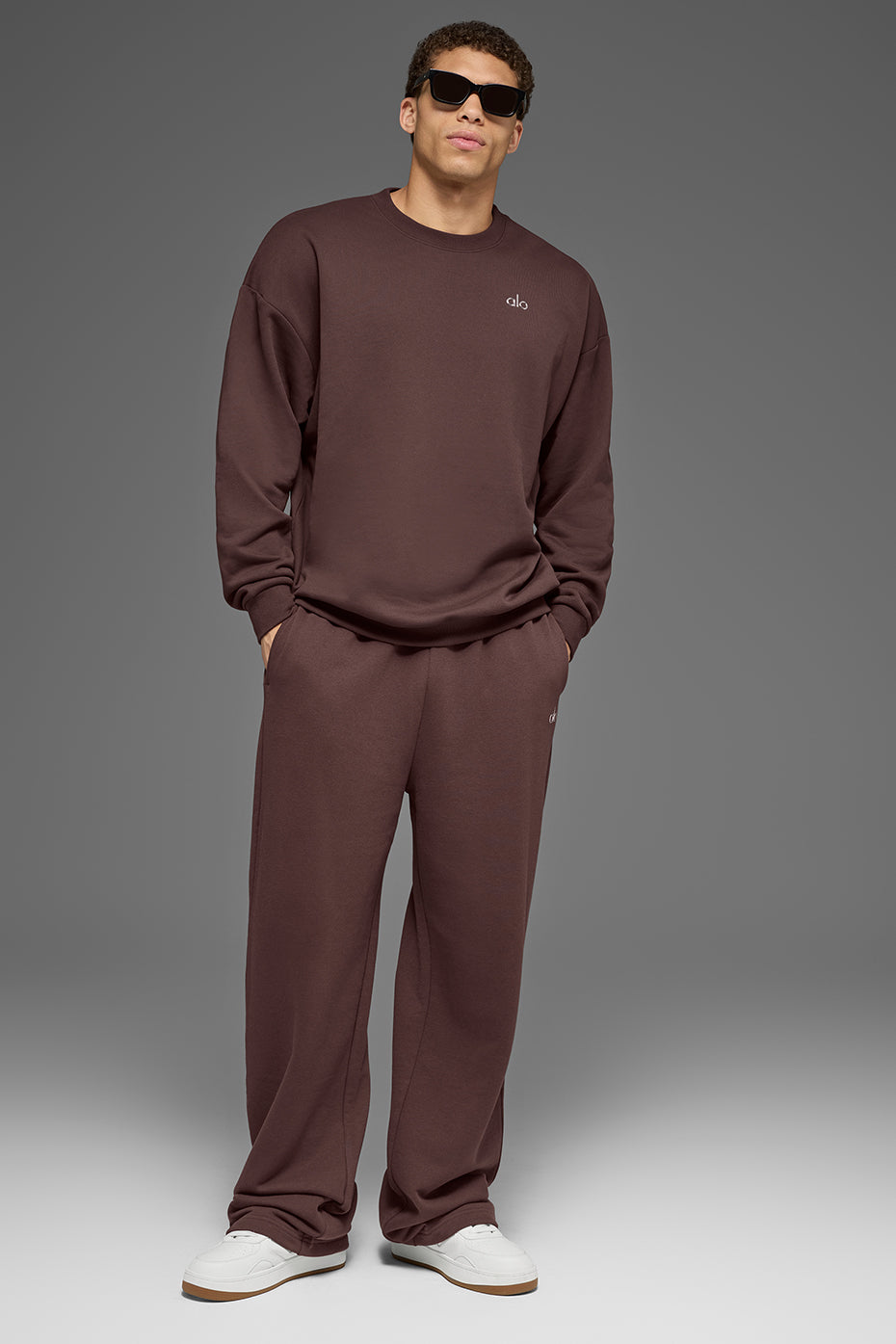 Accolade Crew Neck Pullover - Brownstone