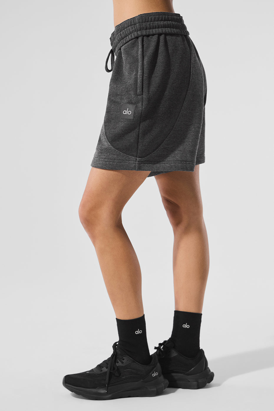 7" Make Waves Short - Dark Heather Grey Tonal